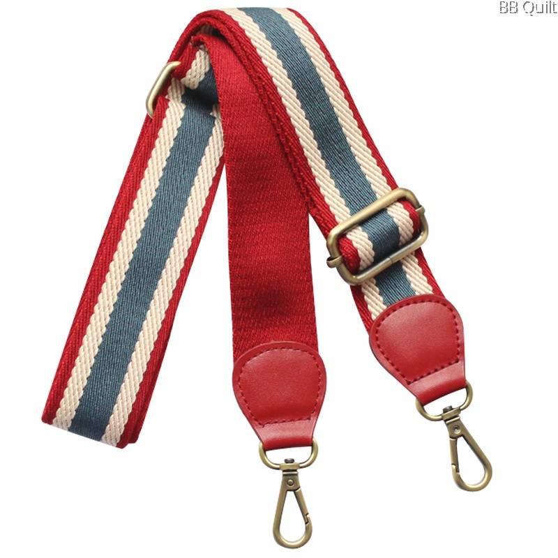 3.8cm Cross Body Adjustable Real leather+bing bag strap 16 Colours