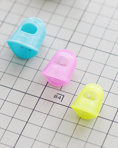 Silicone Plastic Thimble Anti-slip Finger Protectors Accessories Sewing Thimble